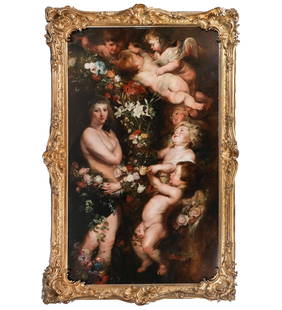 After BRUEGHEL or RUBENS: Madonna - Painting