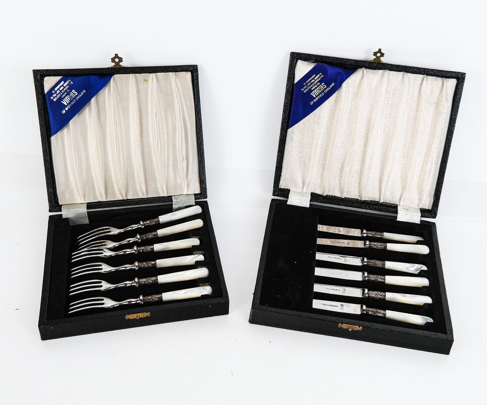 Viners of Sheffield Mother-of-Pearl Knives & Forks (1 of 9)