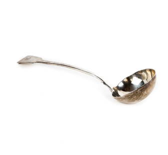 English Silver Serving Ladle