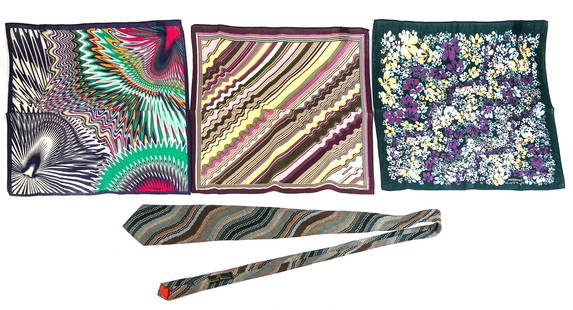Missoni Scarves and Tie, 4