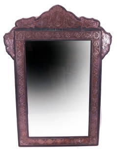 Claudia & Julio, Silver, Bronze & Copper Mirror
