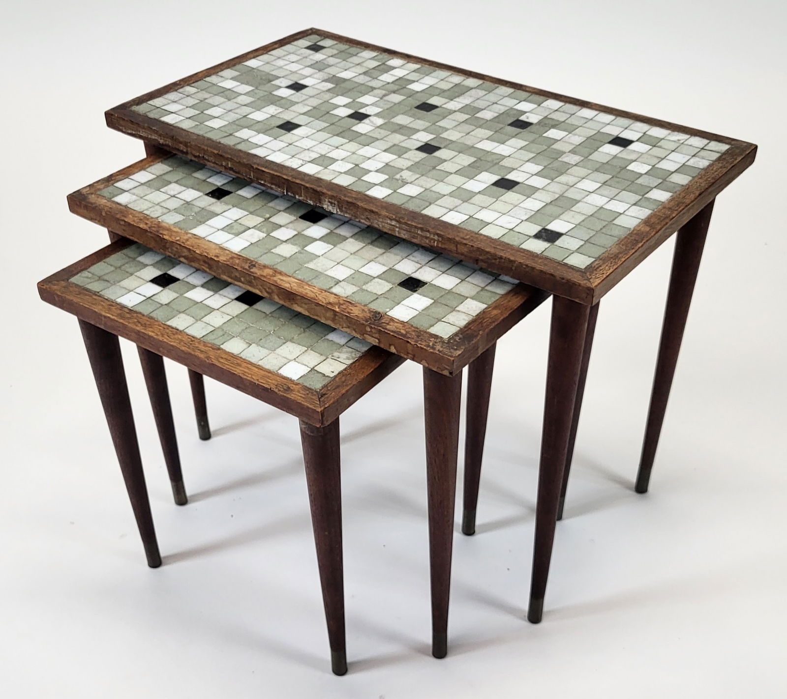 Nest of 3 Mid-Century Modern Stands (1 of 9)