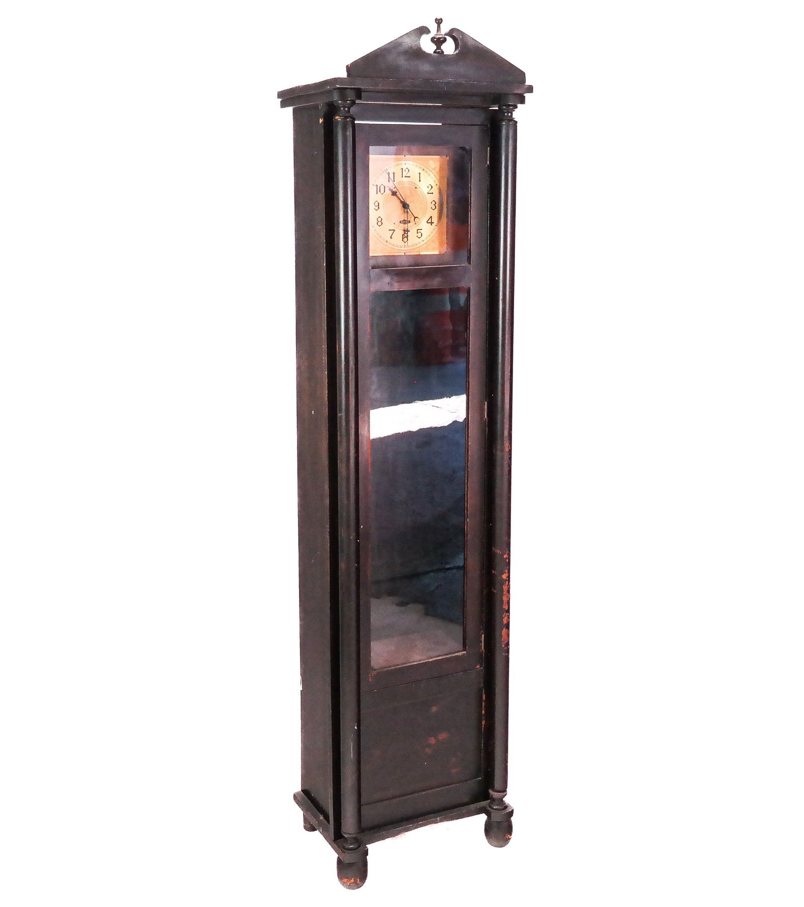 Arts & Crafts Tall Case Clock (1 of 9)