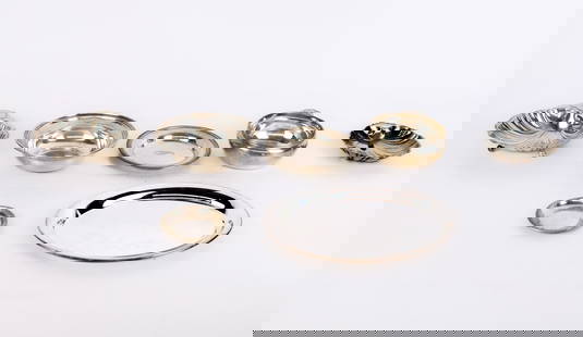 Group of Sterling Silver Tablewares, 7