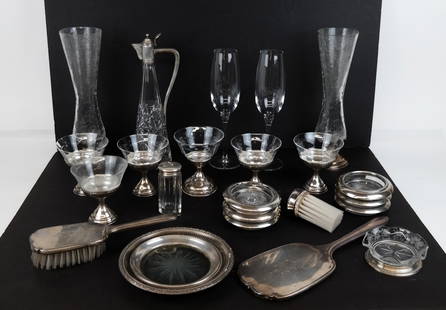 Gorham, Tiffany & Co., Others Sterling Table Ornaments