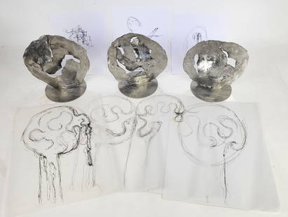 Peter WEXLER Southern City Models & Drawing, 4