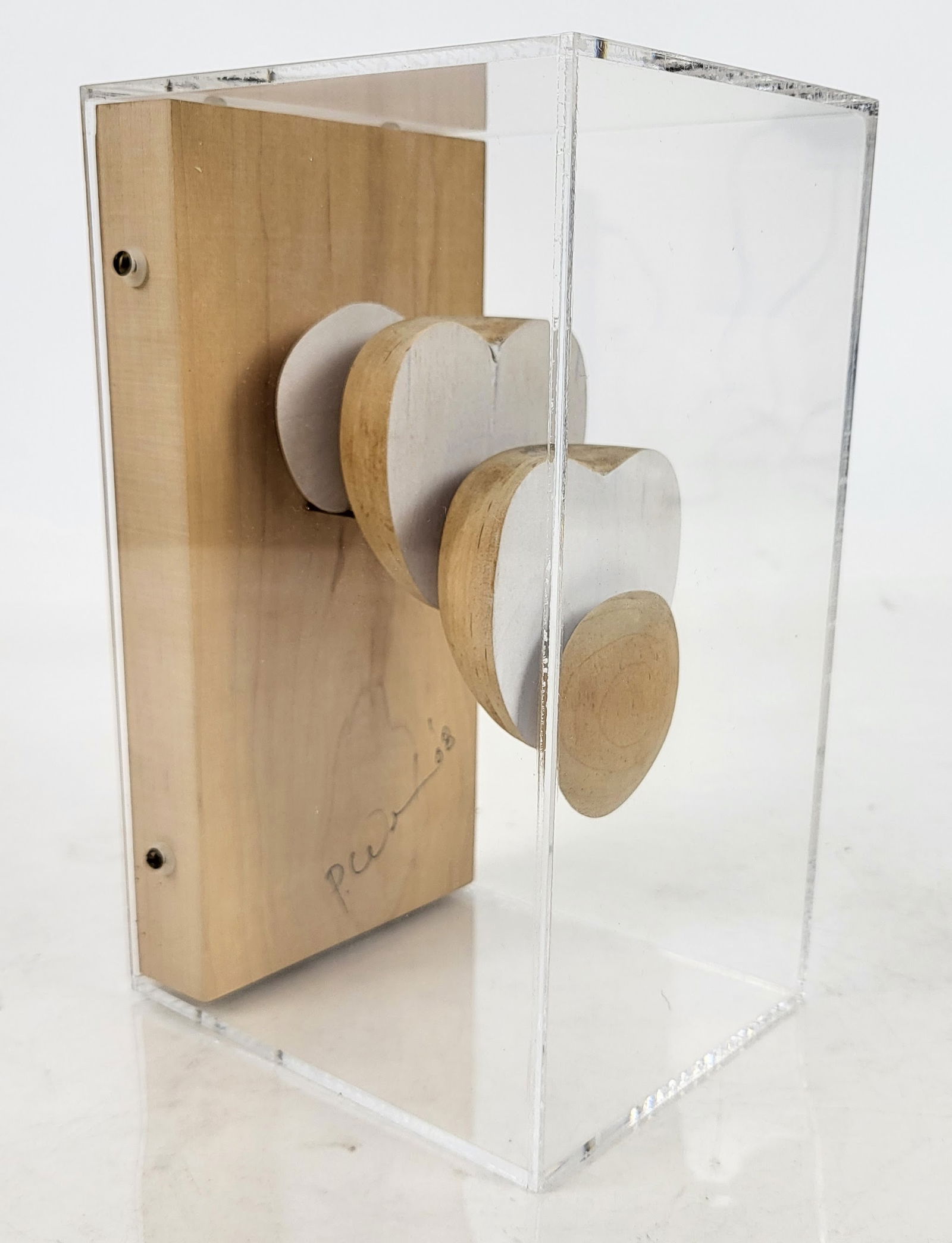 Peter WEXLER: "Apple Pieces" Mixed Media Sculpture (1 of 14)