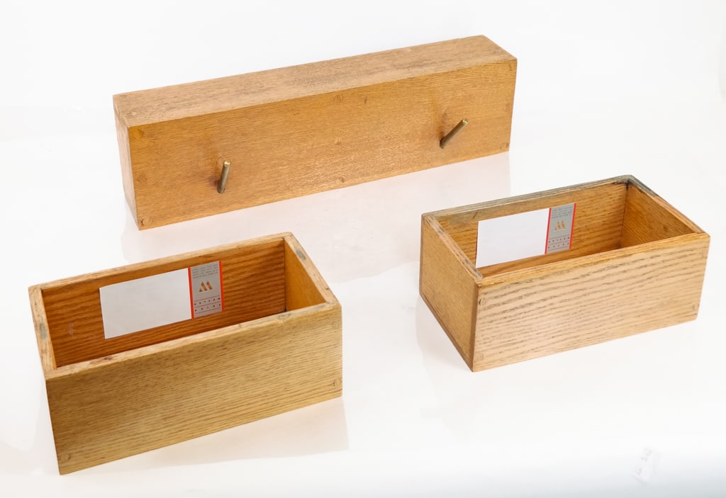 Peter WEXLER Mirror, Coatrack, and Tissue Boxes (1 of 18)