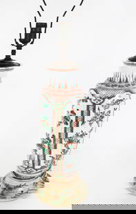 Chinese Porcelain Vase Mounted as a Lamp