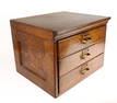 Library Bureau Tiger Maple File Box