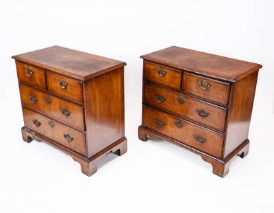 Pair of Georgian Commodes
