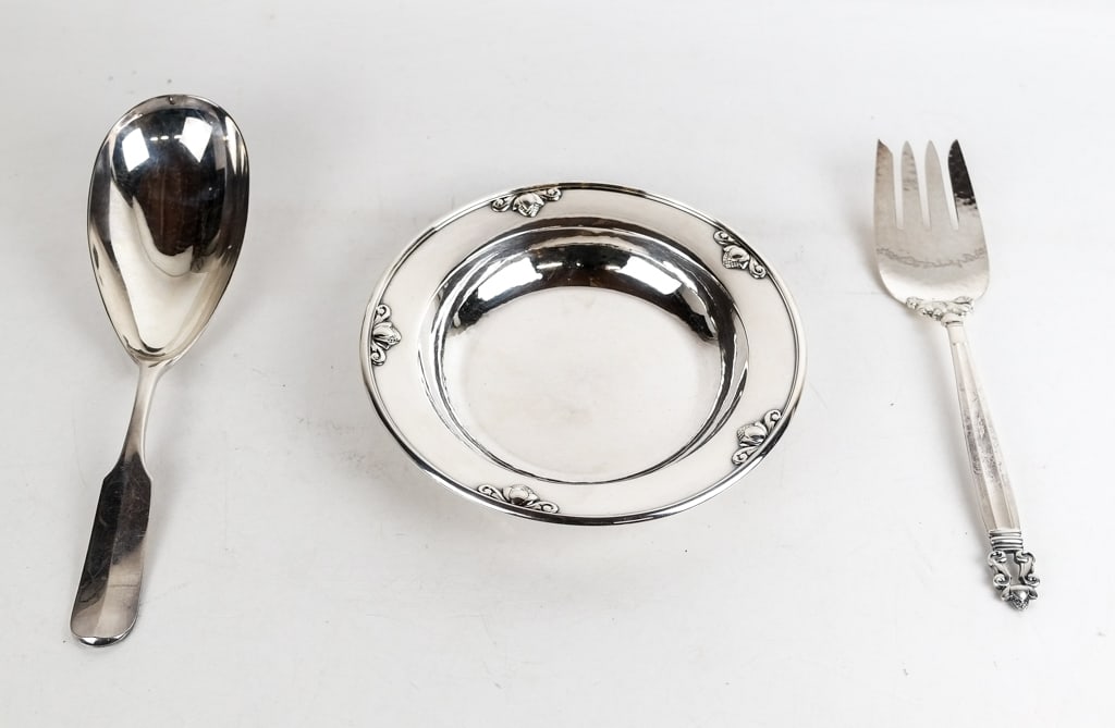 Georg Jensen & Bonebakker Sterling Silver Items, 3 (1 of 10)