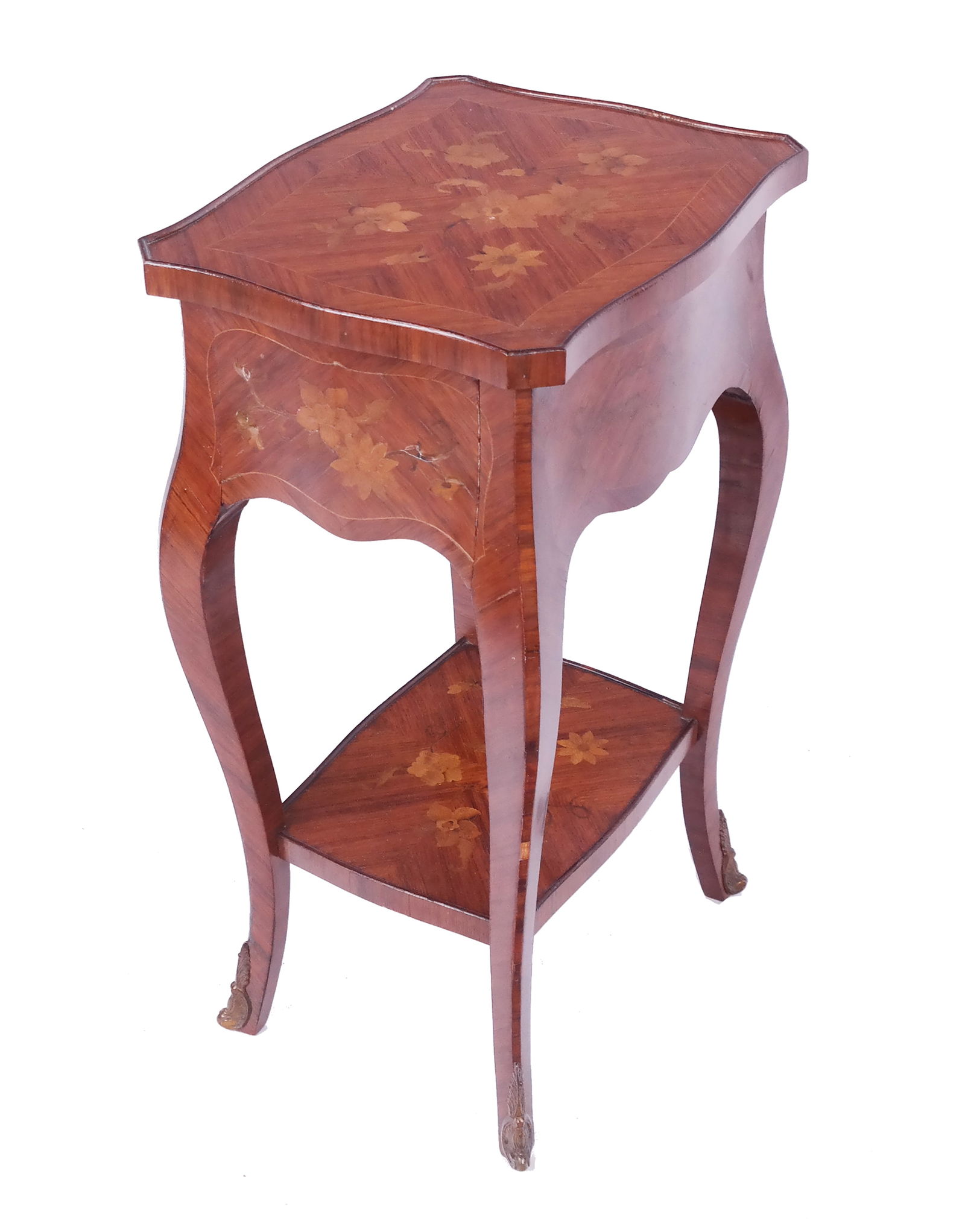 Louis XV Marquetry Side Table (1 of 10)