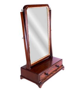Mahogany Shaving Mirror