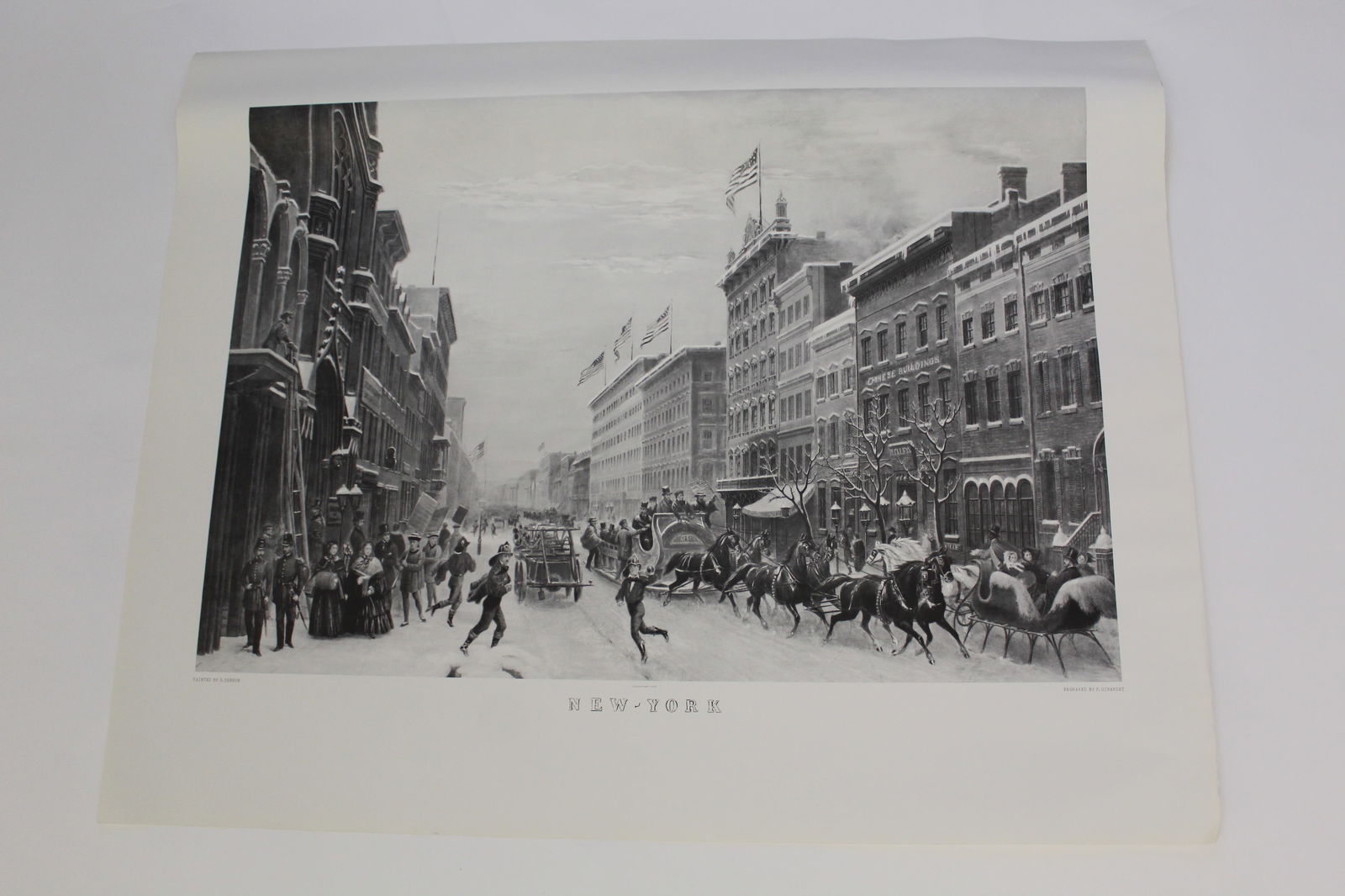 Group of 100+ B&W Prints, "New-York" (1 of 6)