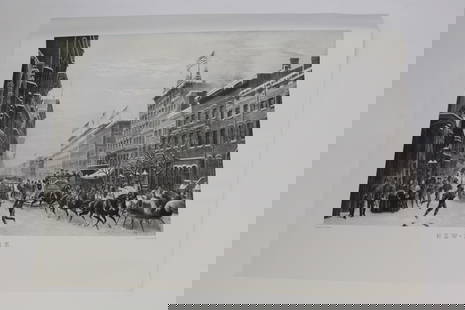 Group of 100+ B&W Prints, 