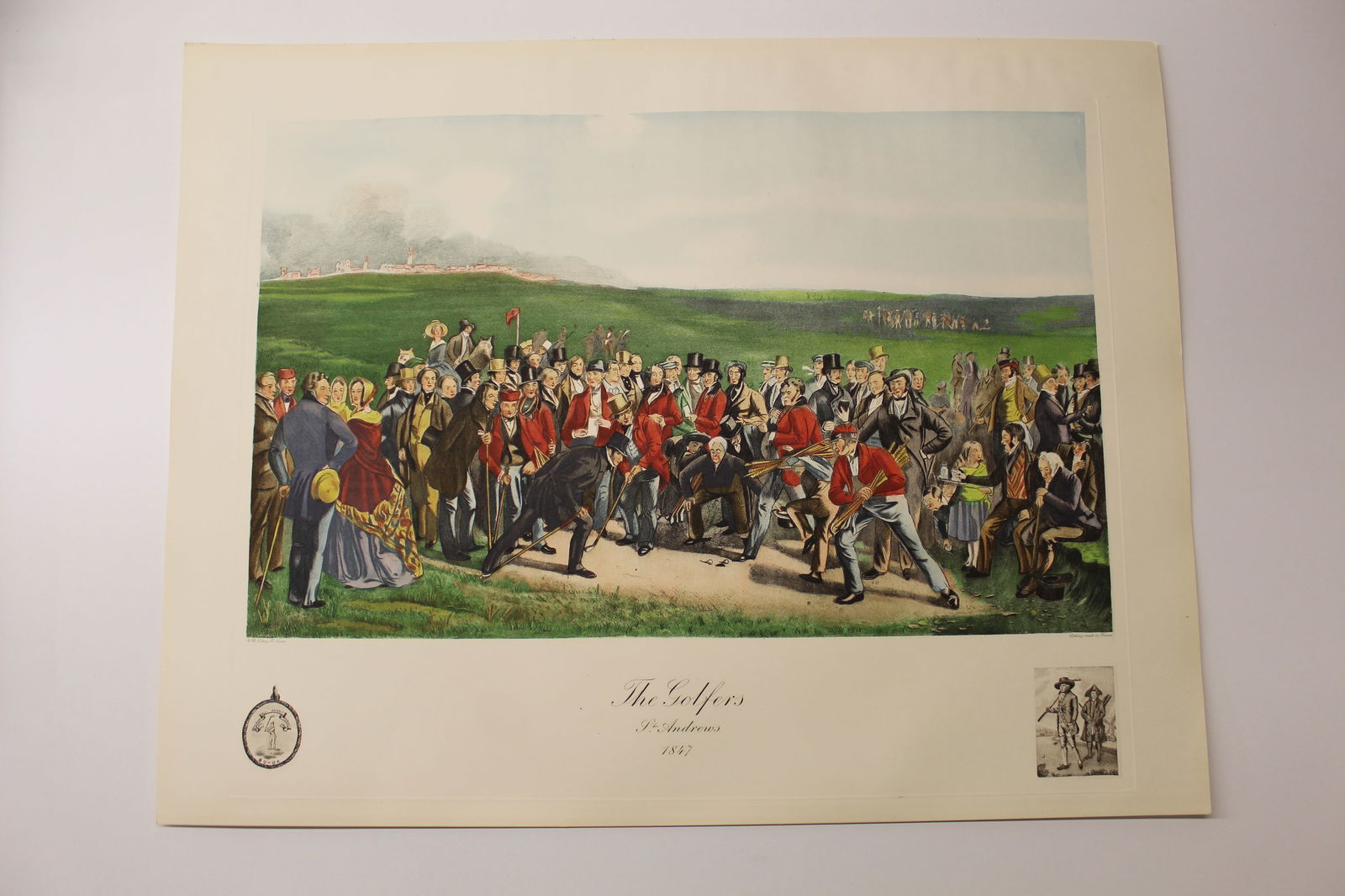 After Charles LEES: "The Golfers" - 300+ Etchings (1 of 8)