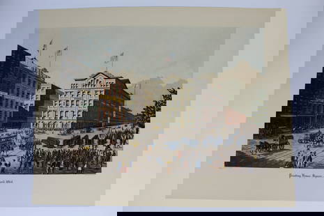 Raoul VARIN: Printing House Square - 300+ Engrav.