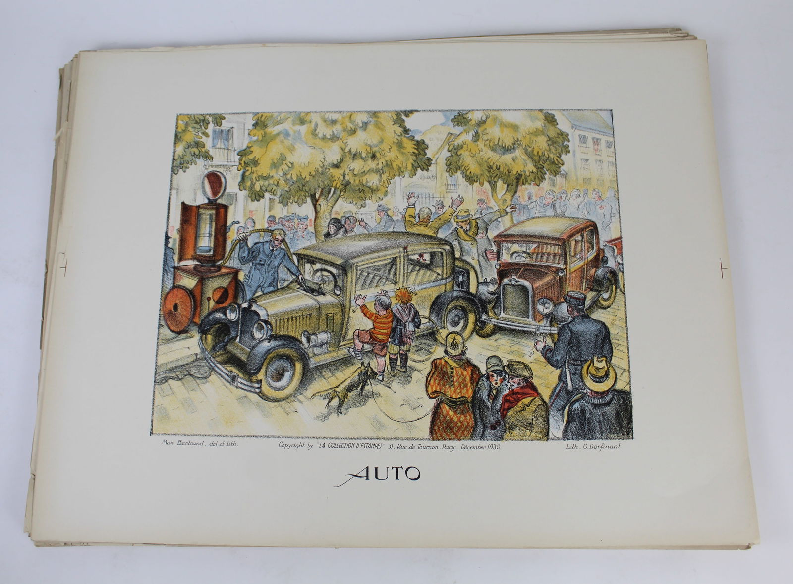 Large Collection of Color Prints, "Auto" (50) (1 of 10)