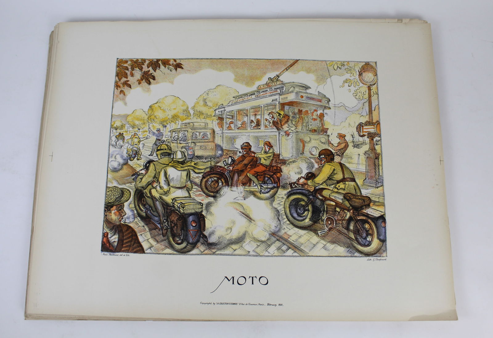 Large Collection of Color Prints, "Moto" (50) (1 of 9)