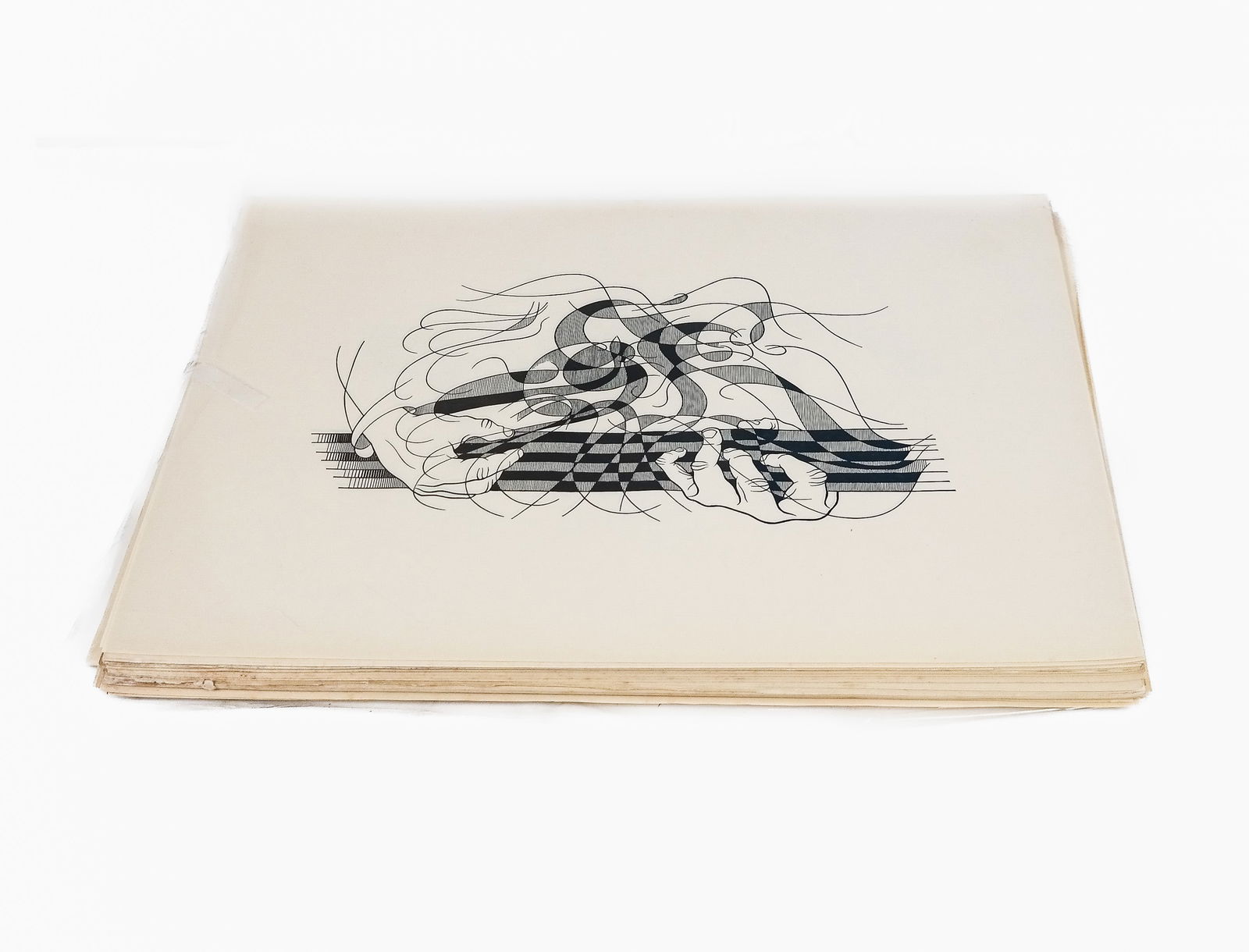 Hans JELINEK: "Lutenist" - 100+ Woodcut Engravings (1 of 9)