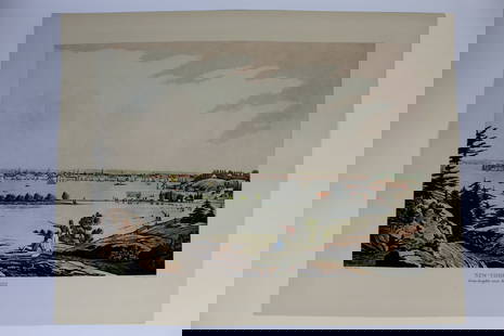 Louis AUGIER: NY in 1822 - 300+ Engravings