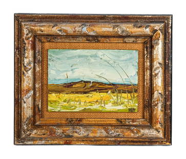Jim H. RABBY: Marsh Scene - Painting