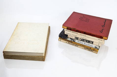 Eight American Art Illustration Reference Books