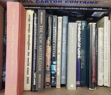 Collection of Theatrical Set & Stage Design Books,