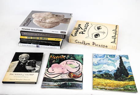 Collection of Picasso Artist and Exhibition Books,