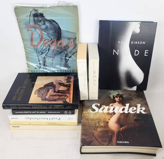 Collection of Erotic Art & Nude Photography Books,