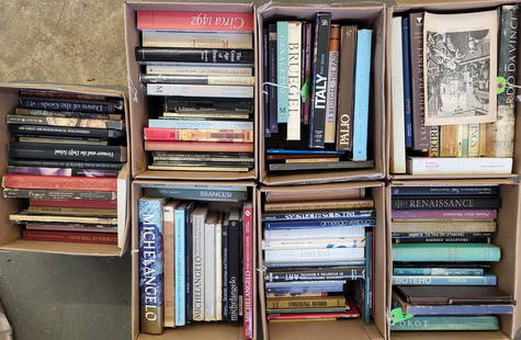 Collection of Art Reference Books, 120+