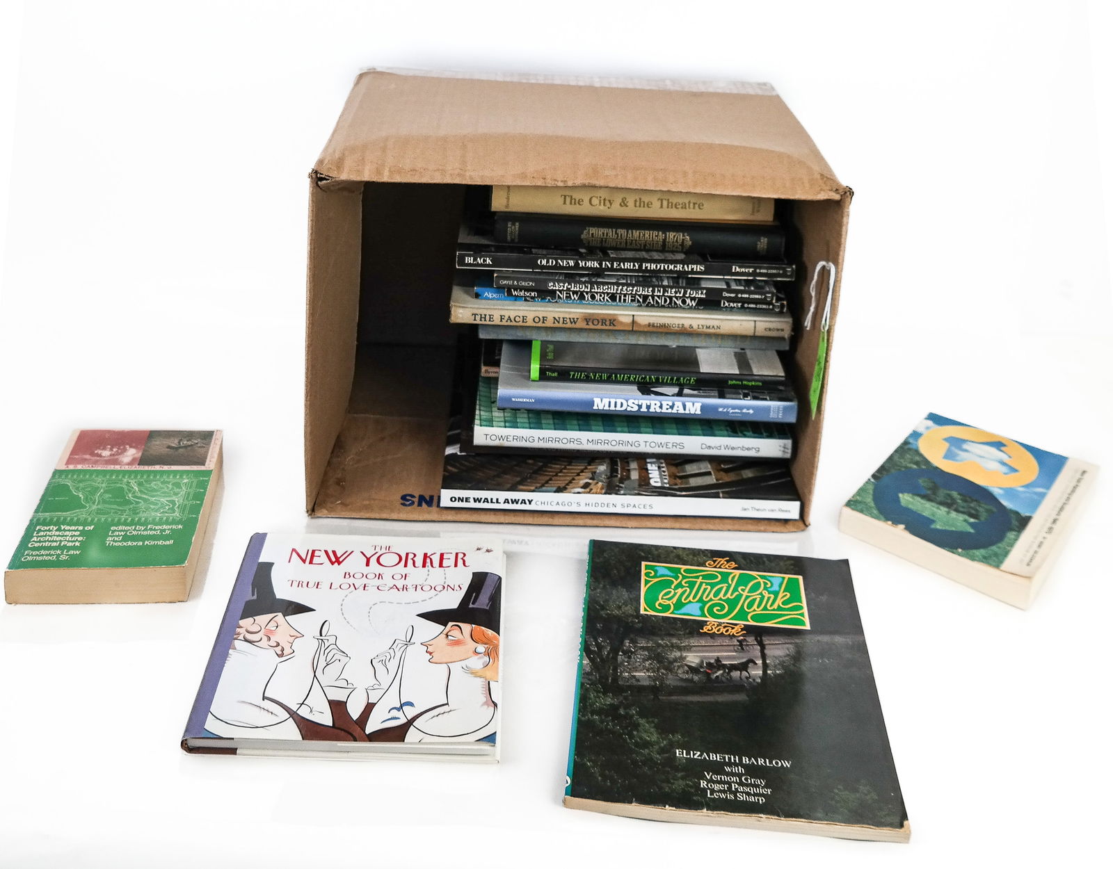 Collection of Books on New York and Chicago, 20 (1 of 10)