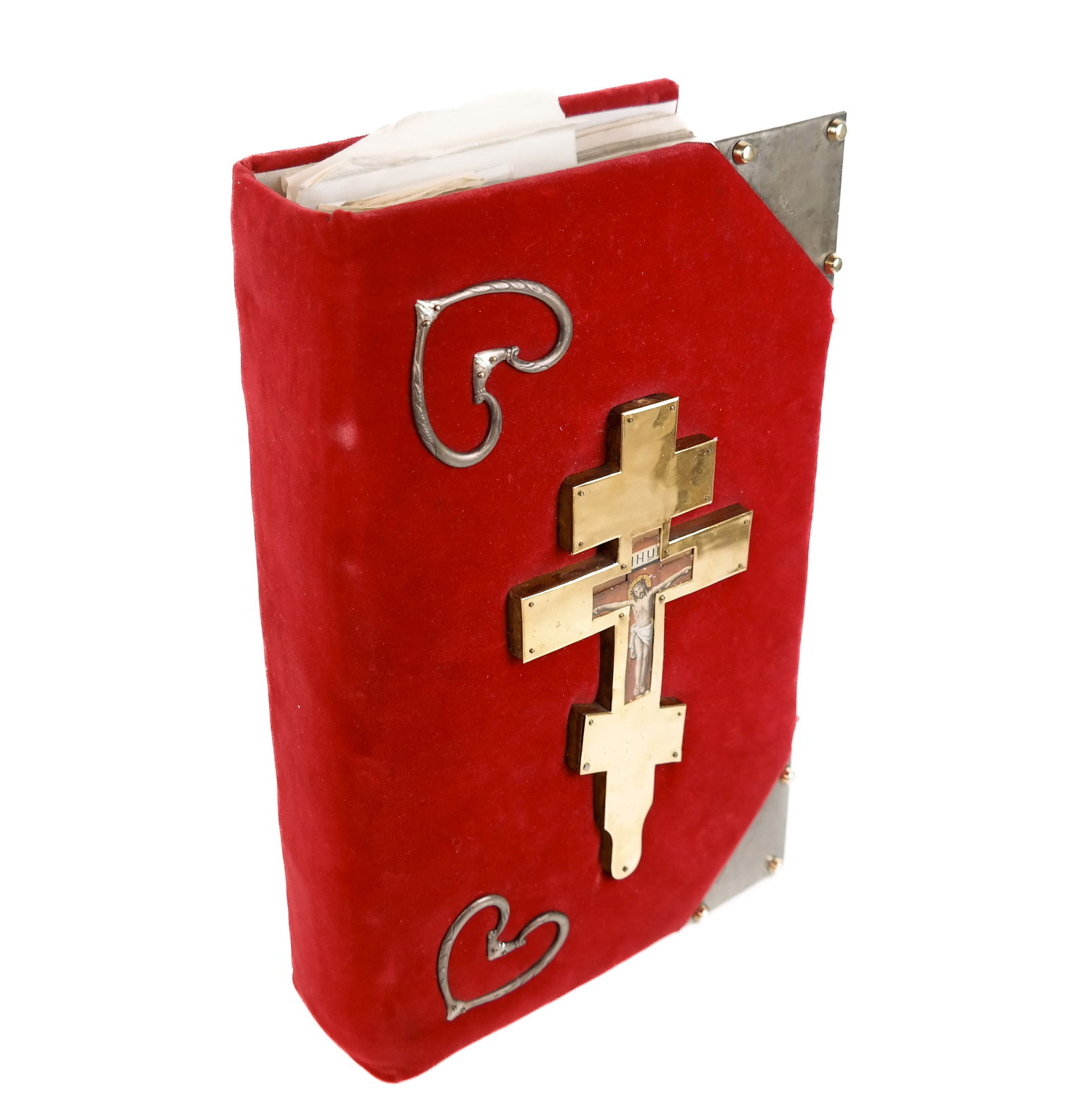 A Re-Covered 19th Century Russian Bible (1 of 15)