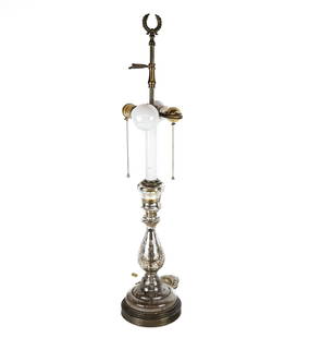 Mercury Glass Table Lamp