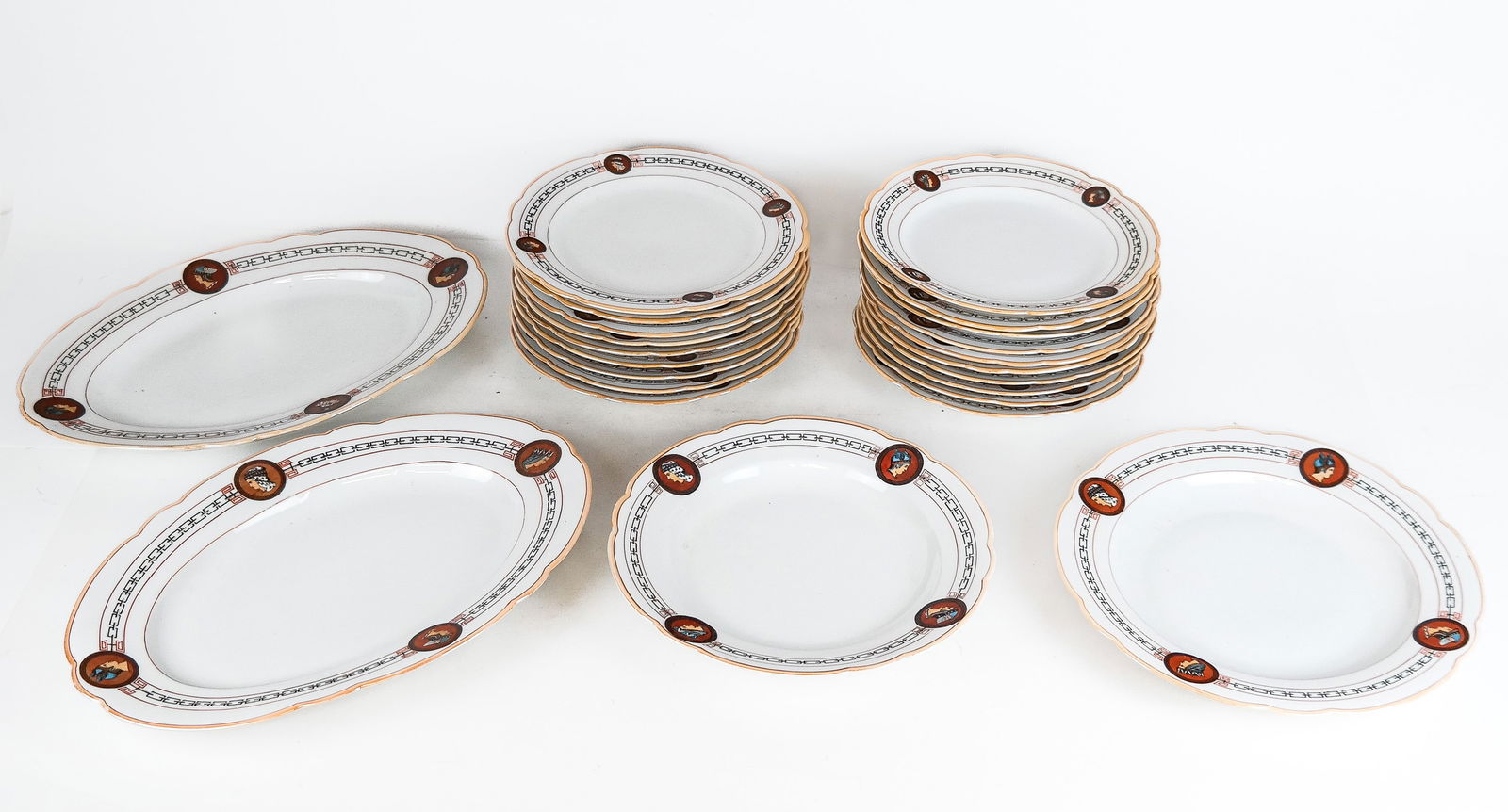 23-Pc. Paris Porcelain Partial Dinner Service (1 of 9)