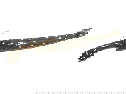 Philippine Inlaid Hunting Knife and Scaboard