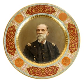 Royal Vienna Portrait Plate by Joseph Ahne