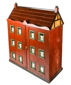 American Folk Art Dollhouse