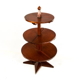 Arts & Crafts Oak Dumbwaiter