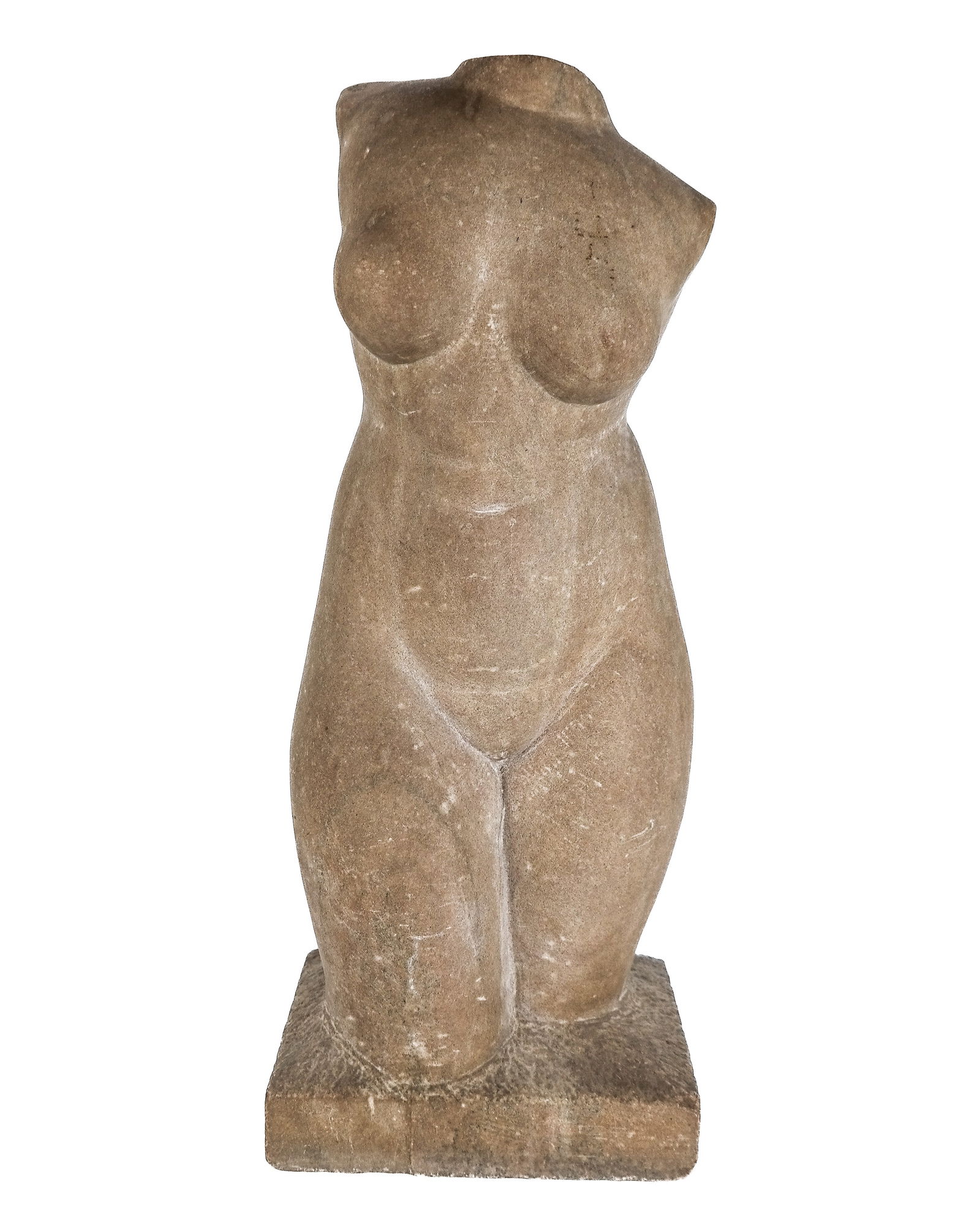 Carved Stone Female Torso (1 of 11)