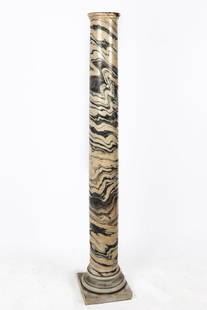 Calcutta Marble Pedestal