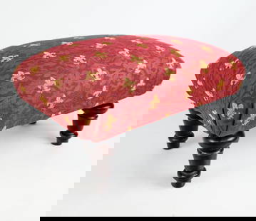 Victorian Upholstered Footstool