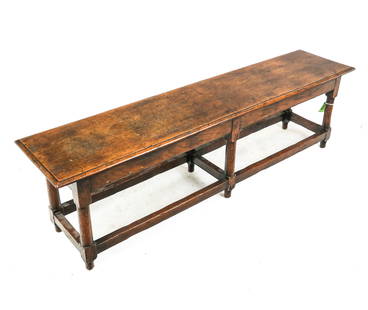 Walnut Hall Bench