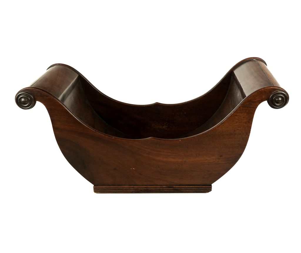 George III Flamed Mahogany Cheese Coaster (1 of 9)