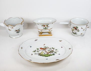 Herend Hand-Painted Porcelain Tablewares, 4
