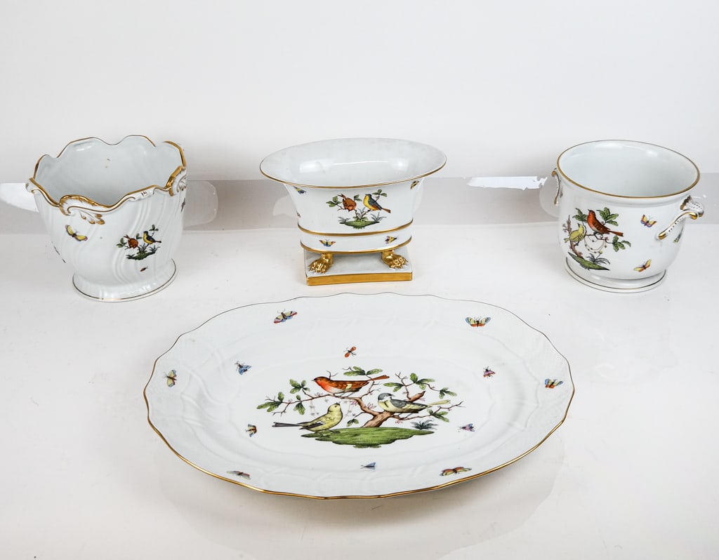 Herend Hand-Painted Porcelain Tablewares, 4 (1 of 14)