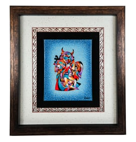 Anatole KRASNYANSKY: "Toreador" - Serigraph