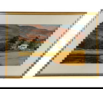 Angela GAFFNEY-SMITH: Landscape - Pastel Painting