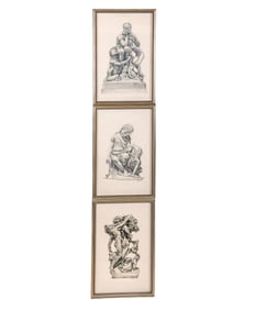 Dwight "DEWORGE" WILLIAMS: Three Framed Works